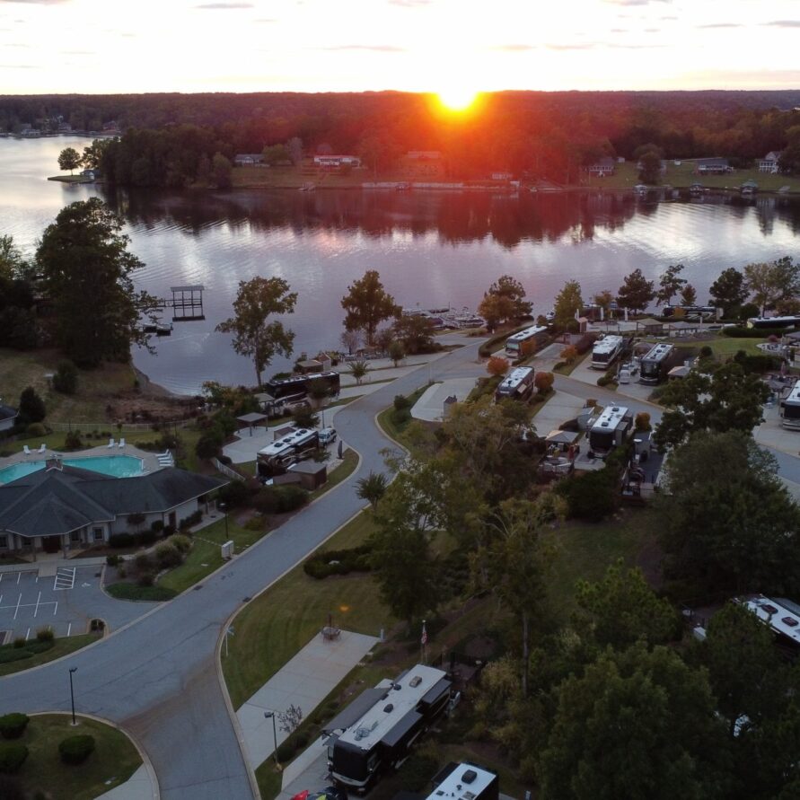 Aerial-View-Of-Resort